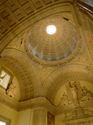 Sacristía de la iglesia de San Martin Pinario